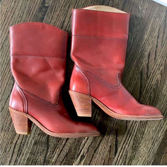 VINTAGE FRYE BOOTS - Picture 3 of 8